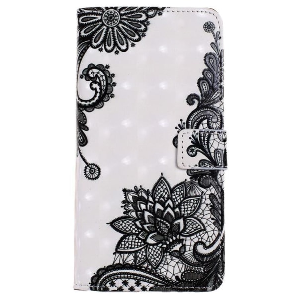 iPhone 14 Plus Plånboksfodral Folio Flip - Lace Flower