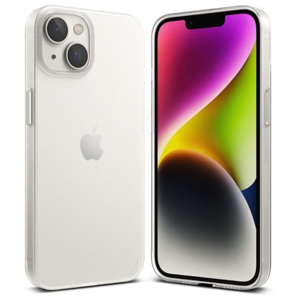 Ringke iPhone 14 Plus Skal Slim Ultra Thin - Semi Transparent Transparent