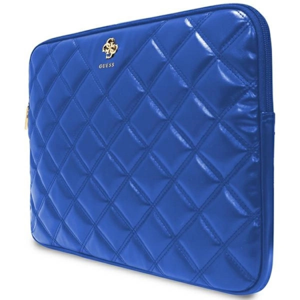 Guess Datorfodral 14" Quilted 4G - Blå Blå