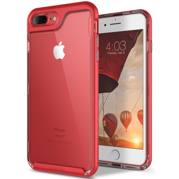Caseology Skyfall Skal till Apple iPhone 7 Plus - Röd Röd