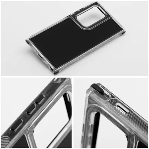 Mobilskal till Galaxy S24 FE Matrix - Svart Black