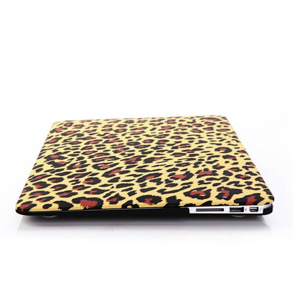 Skal till MacBook Pro 15" - Gul Leopard Gul