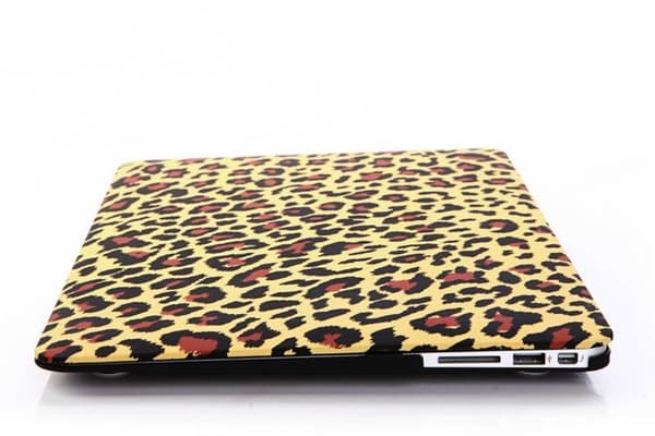 Skal till MacBook Pro 15" - Gul Leopard Yellow