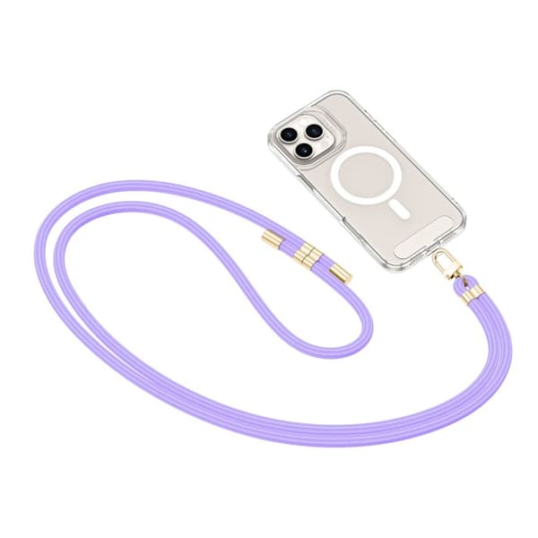Tech-Protect Mobilrem Crossbody C7S - Lavender/Guld Lila
