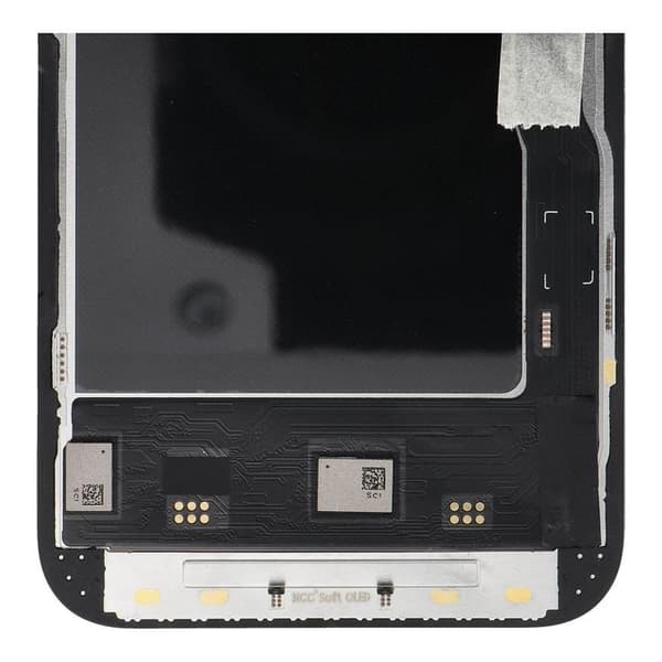 iPhone 13 Pro-skærm med LCD-skærm NCC Soft Oled udskiftelig IC Black