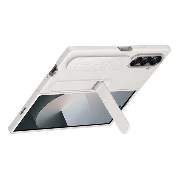 Mobilskal till Samsung Galaxy Z Fold 6 Silikon - Vit Vit