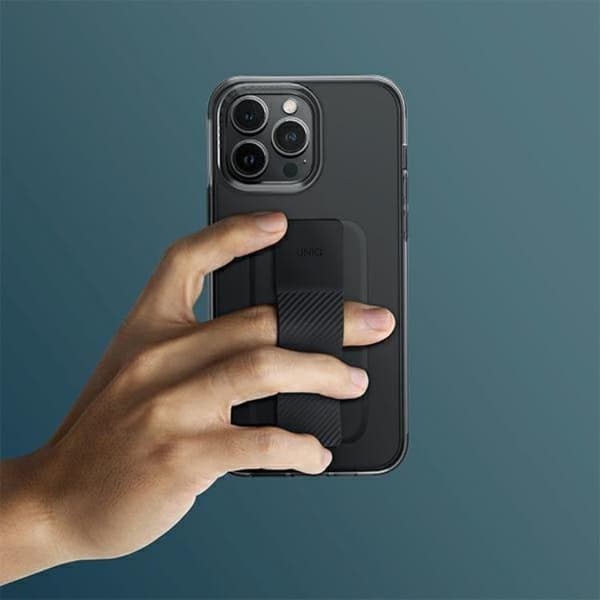 UNIQ iPhone 14 Pro Skal Heldro Mount - Grå/Vapor Smoke Grå