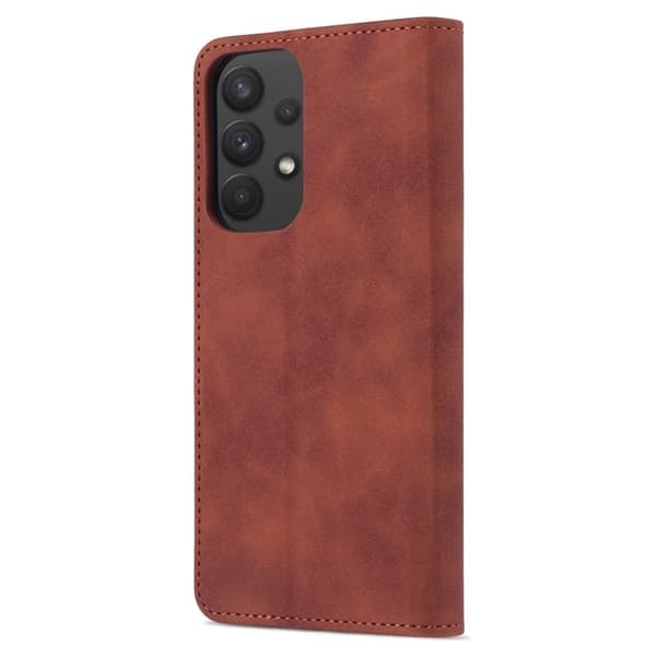 AZNS Samsung Galaxy A53 5G Plånboksfodral Konstläder - Brun