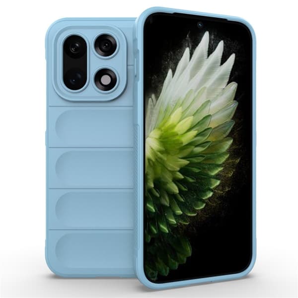 AMORUS Mobilskal till OnePlus 15 Rugged Soft TPU Shockproof - Blå Blå