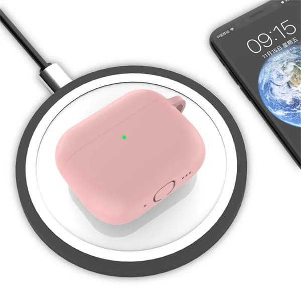 Mobilskal till Airpods Pro 3 Silikon med Anti-förlorad Rem Lila