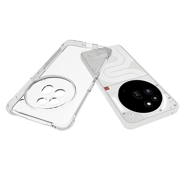 Mobilskal till Nothing Phone (3a) Pro Non Slip - Transparent Transparent