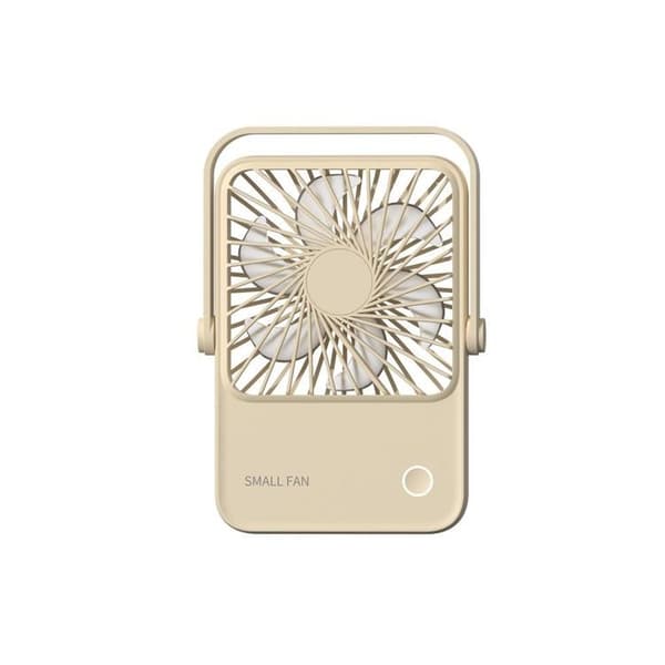 Skrivbordsfläkt med Justerbart Stativ HX-122 - Beige Beige