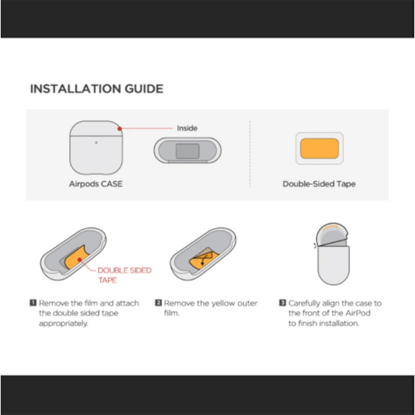 VRS DESIGN Active Skal Apple Airpods - Sahara Khaki