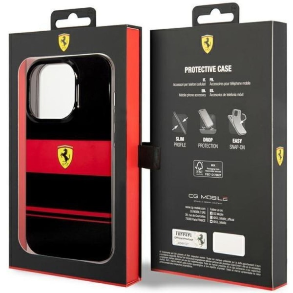 Ferrari iPhone 14 Pro Mobilskal MagSafe IMD Combi  - Svart