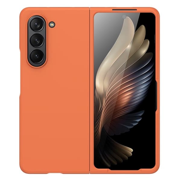 Mobilskal till Galaxy Z Fold 5 Anti-Scratch - Orange Orange