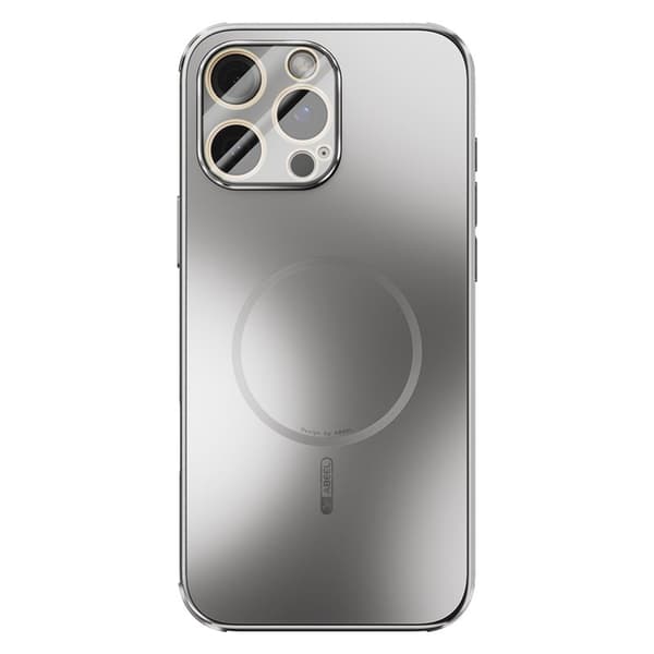 ABEEL Mobilskal till iPhone 16 Pro Magnetiskt TPU PC Kylmatte Grå