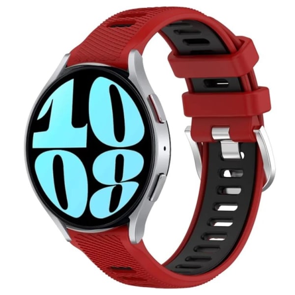 Galaxy Watch 6 44 mm rannekoru - punainen/musta