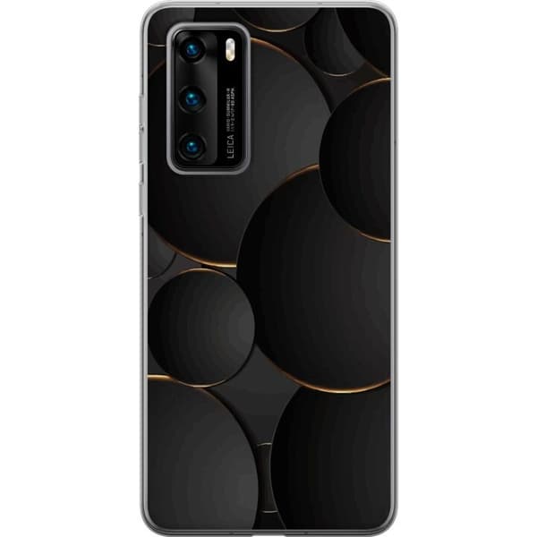 Mobilskal till Huawei P40 med Lyxig Cirklar