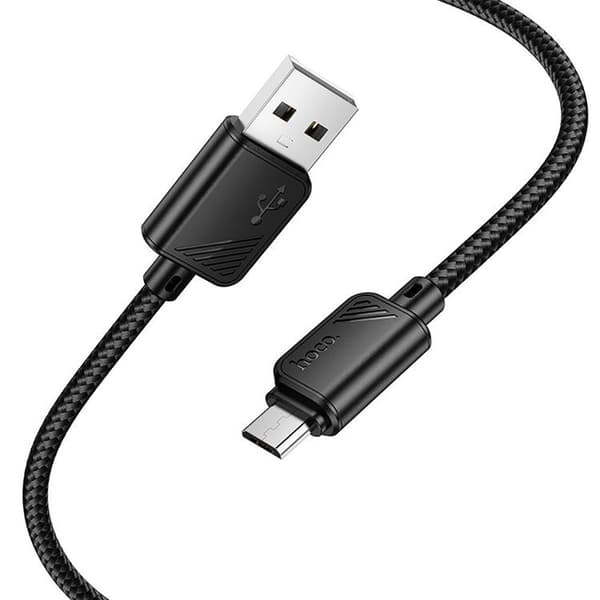 HOCO USB-A till Micro-USB Kabel 2.4A X113 1 m - Svart Svart