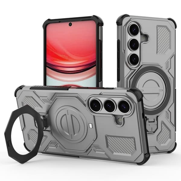 Mobilskal till Samsung Galaxy S26/S26 Pro Shockproof PC + TPU - Grå Grå