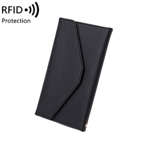 Plånböcker RFID Blocking Tri-Fold - Röd