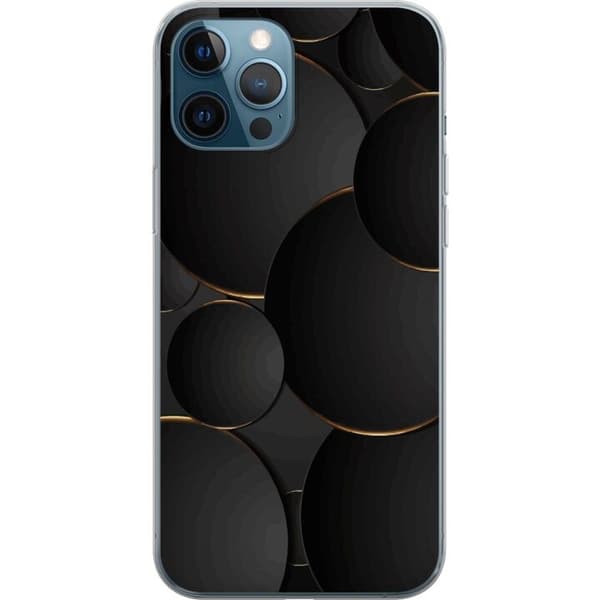 Telefontaske til Apple iPhone 12 Pro med luksus cirkler