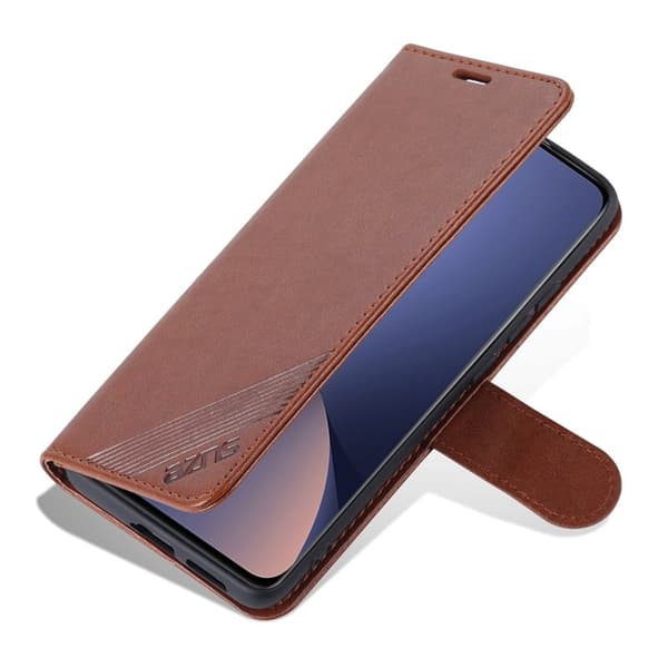 AZNS Xiaomi 13 Lite / Civi 2 5G Plånboksfodral Konstläder - Brun