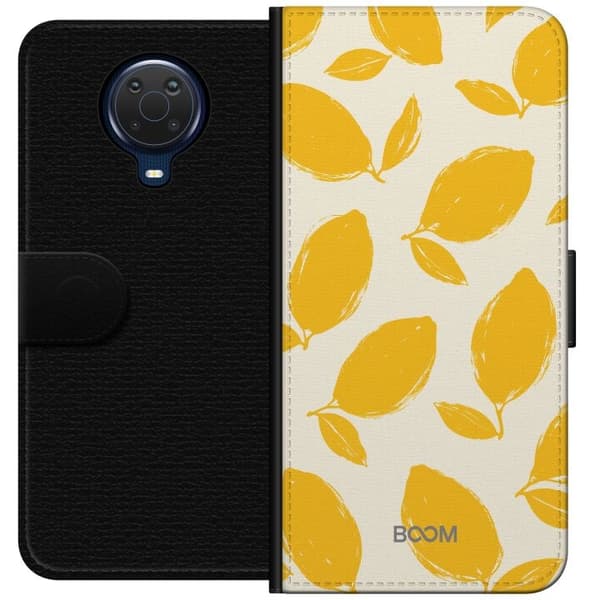 Plånboksfodral till Nokia G20 med Lemon Breeze