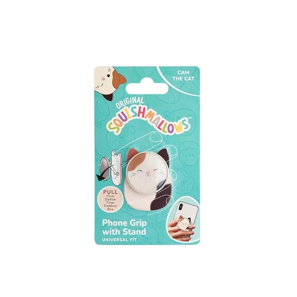 Squishmallows Mobilgrepp Katten Cam Brun