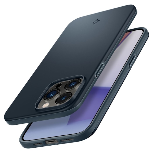 Spigen iPhone 14 Pro Max Skal Thin Fit - Metal Slate