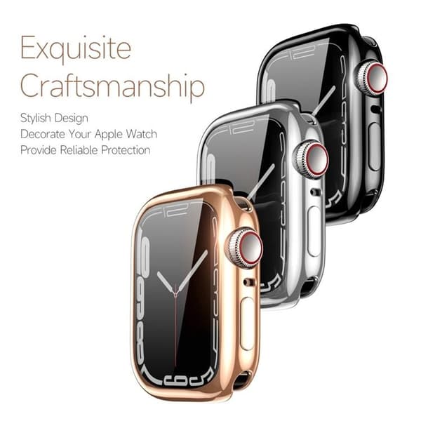 DUX DUCIS Apple Watch 7 41mm Skal Somo Flexible - Silver Silver