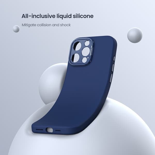 NILLKIN Lenswing Prop Mobilskal till iPhone 16 Pro Max MagSafe Grön