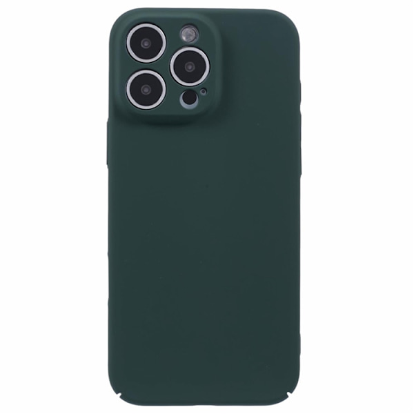 Mobilskal till iPhone 16 Pro Skin-Touch Rubberized PC - Grön Grön