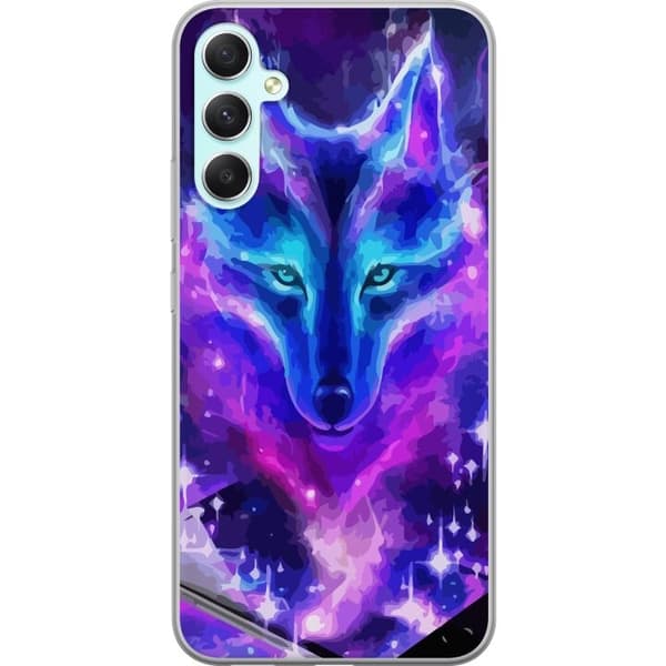 Mobilskal till Samsung Galaxy A34 med Neon Varg