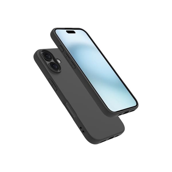 Mobilskal till iPhone 17 Soft Matte - Svart Svart