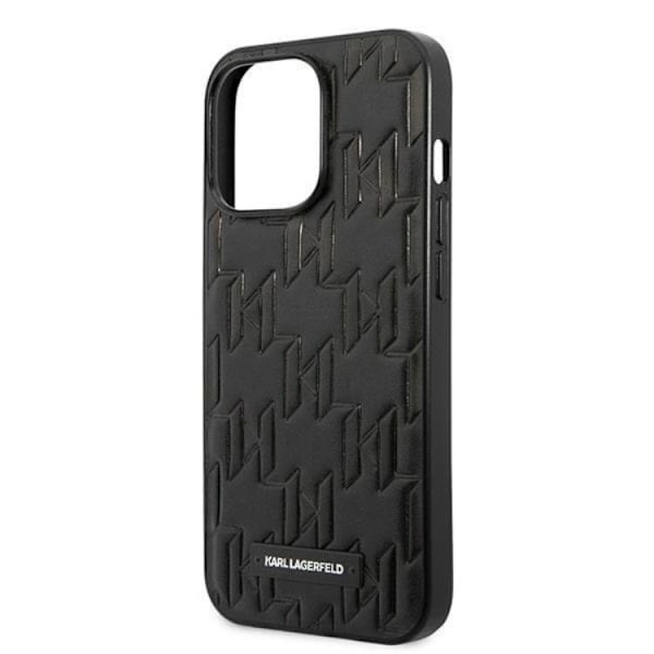 Karl Lagerfeld iPhone 13 Pro Max Skal Monogram Plaque - Svart Svart