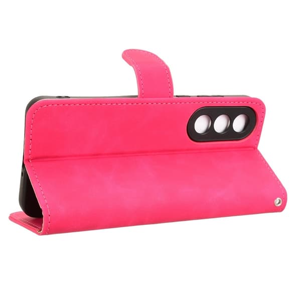 OnePlus Nord 5 Plånboksfodral Skin Feel Läder - Ros Rosa