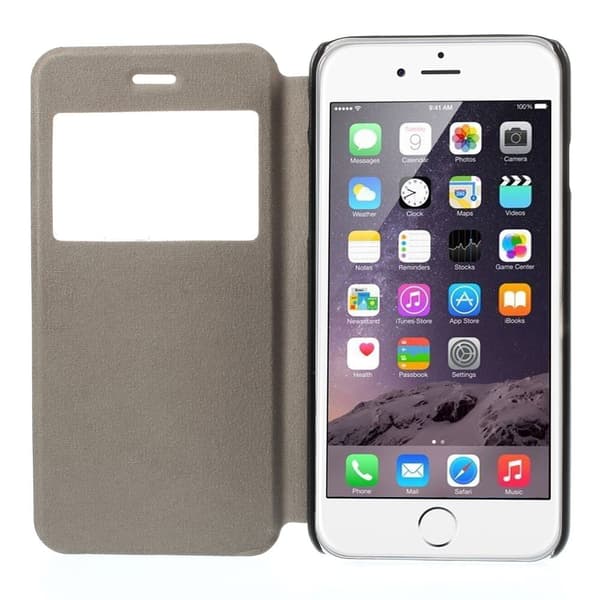 Matkapuhelinkotelo ikkunalla Apple iPhone 6 / 6S - Eiffel-torni Mönster
