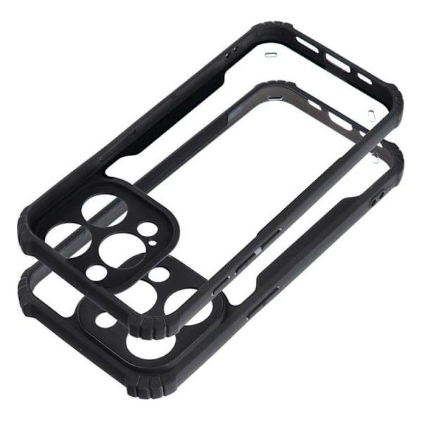 Telefontaske til iPhone 16 Anti-Drop - Sort Black