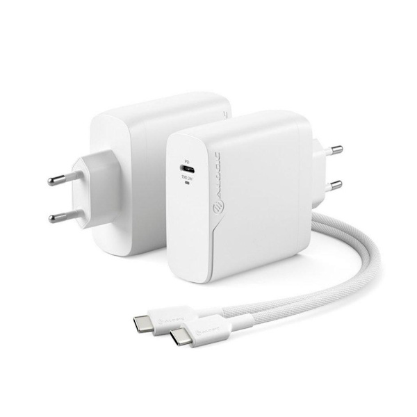 ALOGIC Rapid Power 100W GaN oplader inkl. 2m USB-C ladekabel