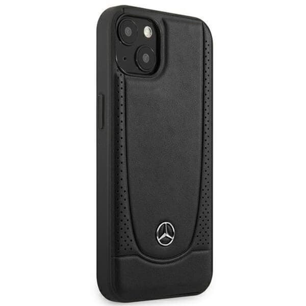 Mercedes iPhone 15 Plus Mobilskal Læder Urban - Sort Black