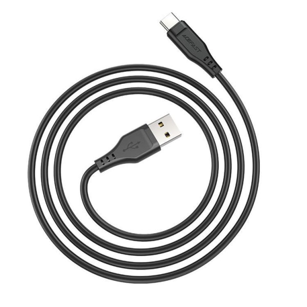 Acefast USB-C till USB-A kabel 1.2m - Svart