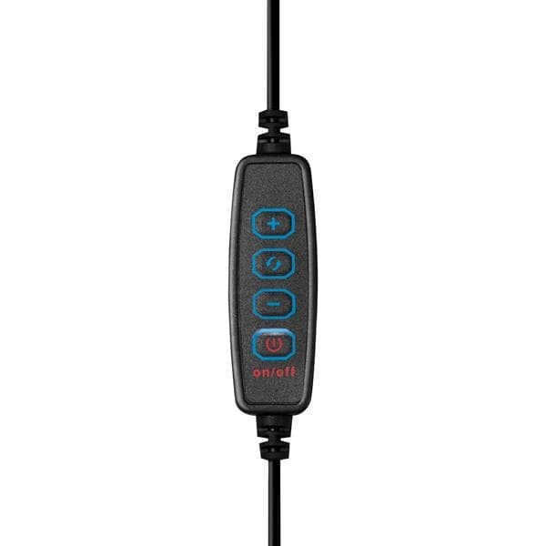 LogiLink Ringlys til Smartphone Ø8.5cm med klip