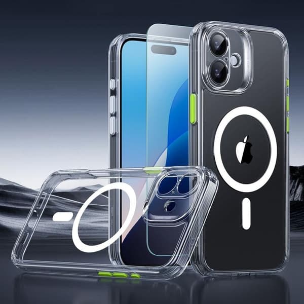 ESR Telefontaske til iPhone 16 Magsafe Classic Pro Sæt Halolock - Klar Transparent
