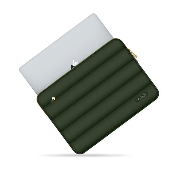 Tech-Protect Laptop 15-16" Datorfodral Puffy - Army Grön Grön