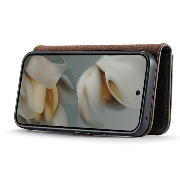 DG.MING Google Pixel 10 Pro XL Plånboksfodral Split Läder - Grå Grå