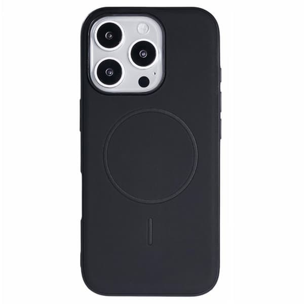 X-LEVEL Mobilskal till iPhone 16 Pro MagSafe PC TPU PU Svart