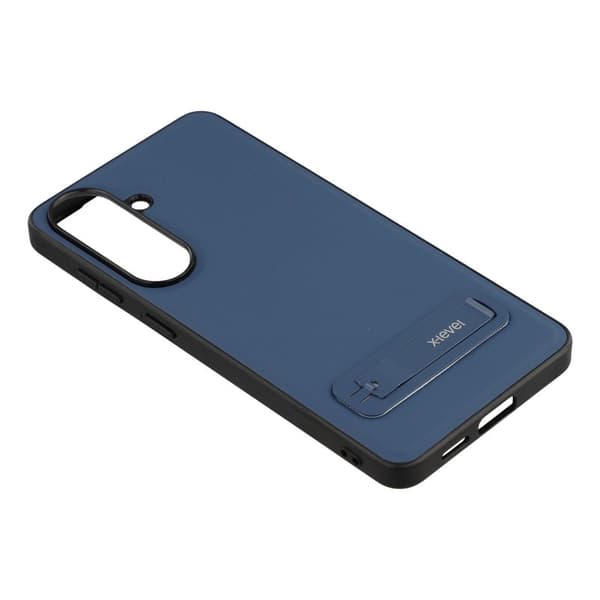 X-Level Mobilskal för Samsung Galaxy S26 Plus Konstläder + TPU - Blå