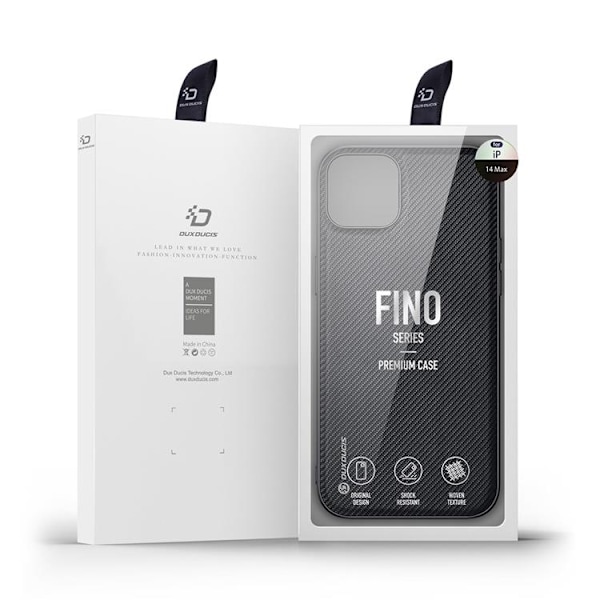 Dux Ducis iPhone 14 Plus Skal Fino Nylon - Svart Svart