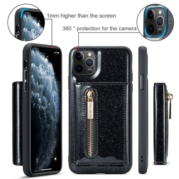 DG.MING M3 Series Mobilskal till iPhone 11 Pro Max Svart 2-i-1 Shockproof